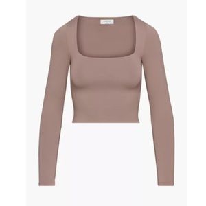 Aritzia Babaton Contour Squareneck Longsleeve